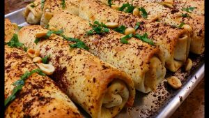 طريقة عمل الكريب بحشوة الزيت والزعتر