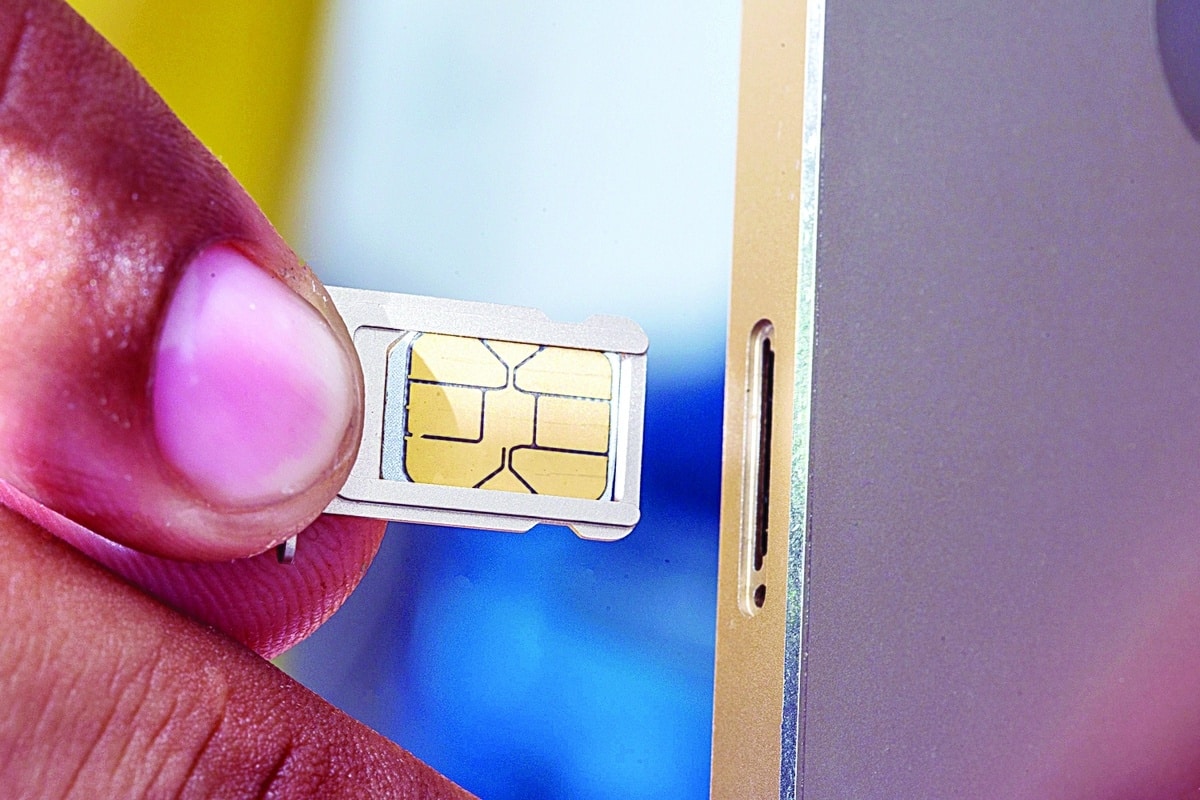 شحن شريحة البيانات من التطبيق